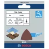 Bosch 2608621689 Disco abrasivo delta P240 93 mm confezione da 5