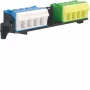 Hager Blocco morsetti PE/N con supporto 2x18 Quick-Connect FZ382