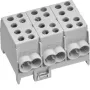 Hager Morsetto di derivazione linea principale KH35L3 3 poli 2x35-2x25mm² grigio