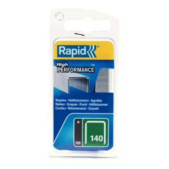 RAPID TOOLS Rapid Punti a filo piatto Tipo 140, gambo 14 mm, acciaio zincato, 1250 pezzi, confezione piccola con foro euro 40109517