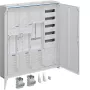 HAGER ZB34SEQ29EN Quadro completo univers Z, 2 posti contatore, 3 campi, 5 file, 180 moduli, IP44, bianco
