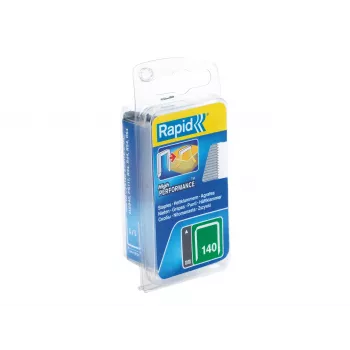 RAPID TOOLS punti a filo piatto Rapid Tipo 140, 14 mm lunghezza gamba, acciaio zincato, 1250 pezzi, su cartoncino 40109576