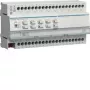 HAGER TYMS620D attuatore KNX Secure per commutazione e tapparelle, 20 canali commutazione / 10 canali tapparelle, 16 A, guida DIN