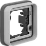 Hager WNA401 telaio da incasso 1 posto, IP55, grigio