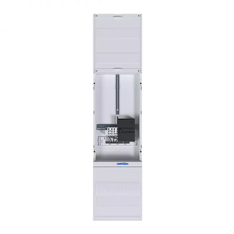 HAGER universZ quadro contatore completo ZH33W7N, 1 posto eHZ, 3 punti, 1050 mm, 1 campo