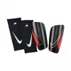 Nike Mercurial Lite parastinchi da calcio nero/rosso XL