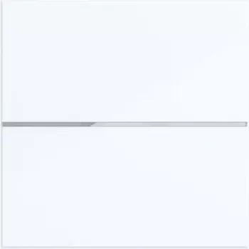 HAGER WAN7010WG bilanciere 1 posto per pulsante, Matter, bianco alpino