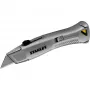 Stanley FMHT10505-0 FatMax coltello pieghevole heavy duty con lama retrattile argento/nero con vano porta lame e 3 lame