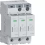 Hager SPE340 scaricatore di sovratensione Tipo 2, 3 poli, TNS/TT, 275V, 20kA, 40kA Imax