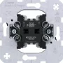 Hager WDE503101 pulsante a bilanciere con 2 contatti di segnalazione, 10 A, da incasso