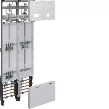Hager ZK53Q5NT universZ quadro contatori completo, 3 punti, trifase, 10 mm², con sezionatore, 1350x500mm