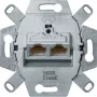Hager WDF410866 presa di connessione UAE 8/8 poli schermata Cat.6A RJ45 presa dati