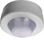 Hager EER513 rilevatore di movimento PIR a 360° per montaggio a parete, portata 20 m, IP55, bianco