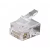 Exertis Connect connettore modulare RJ12 per cavo piatto, non schermato, 6P6C, confezione da 10 (920630)