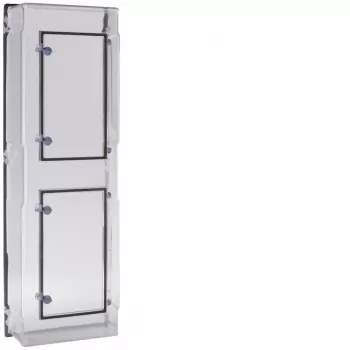 Hager ZAY750AT copertura quadro contatori IP54 trasparente 750mm con porta