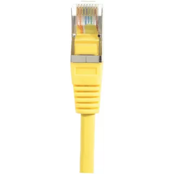 EXERTIS CONNECT cavo patch CAT.6 F/UTP, giallo, 0,5 m, Slim Snagless 842051