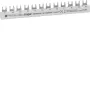 HAGER KDS463AS barra di fase QuickBusbar trifase 63A 12 moduli