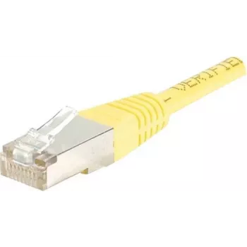 EXERTIS CONNECT cavo patch Cat6 F/UTP, giallo, 2,0 m, Slim Bend Relief 842201