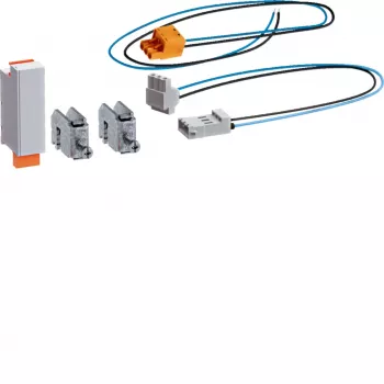 Hager ZY3R1SI pacchetto alimentatore per quadri di misura, 1100 mm, 1 A