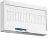 Hager ZU62EA copertura quadro contatori 150mm chiusa eHZ plastica bianca