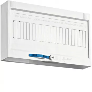 Hager ZU62EA copertura quadro contatori 150mm chiusa eHZ plastica bianca
