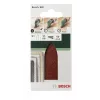Bosch 2609256A38 carta abrasiva delta, velcro, senza fori, grana 80, angolo 32 mm, 5 pz