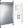 HAGER UF22NW universZ pannello multimediale completo, 2 campi, 900mm, senza moduli patch
