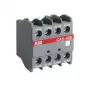 ABB CA5-22E blocco contatti ausiliari 2NO+2NC montaggio frontale per contattori AF09-AF96 1SBN010040R1022