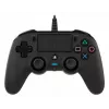 NACON PS4 Compact Controller nero – gamepad con filo per PS4 e PC
