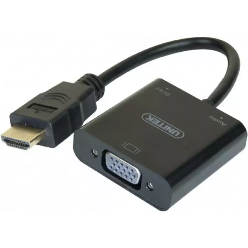Exertis Connect 051248 cavo adattatore VGA-HDMI 0,15 m nero