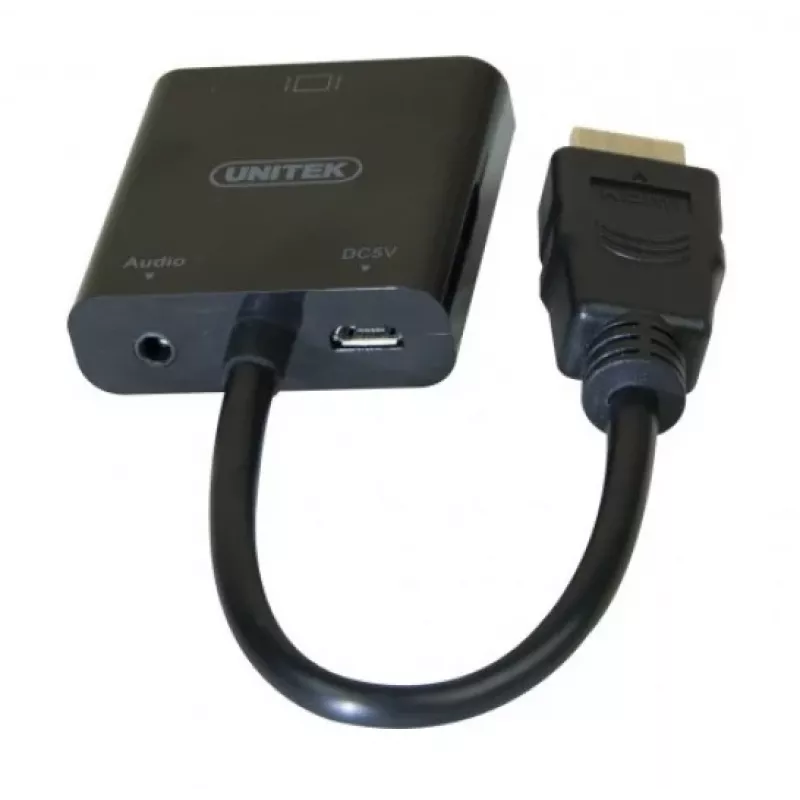 Exertis Connect 051248 cavo adattatore VGA-HDMI 0,15 m nero