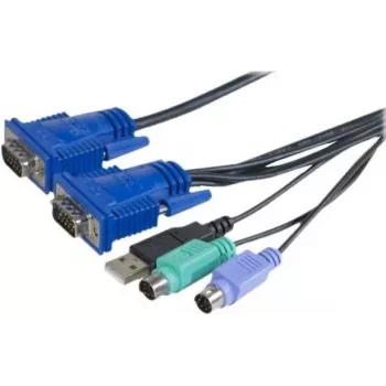 EXERTIS CONNECT cavo combo KVM USB, PS/2, 1,8m (66302)