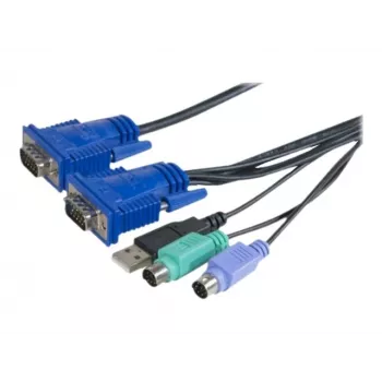 EXERTIS CONNECT cavo combo KVM USB, PS/2, 1,8m (66302)