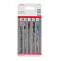 Bosch Accessories 2608667856 set di lame per seghetto alternativo Allrounder, 5 pezzi