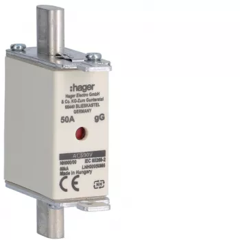 HAGER LNH00050M6 fusibile NH, NH00, gG, 690V, 50A