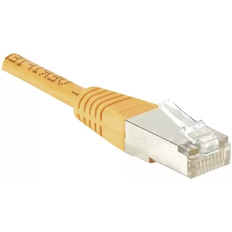 Exertis Connect 234120 Cavo patch Cat.6 F/UTP, 2 m, Arancione, Slim Bend Protection