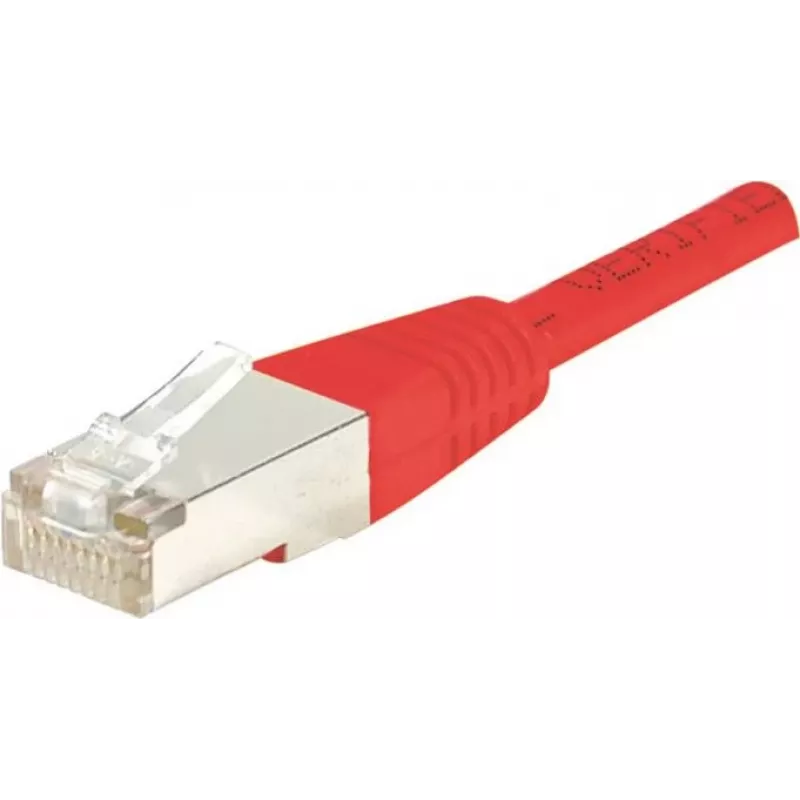 EXERTIS CONNECT 842203 cavo patch di rete Cat6 F/UTP, 2 m, rosso