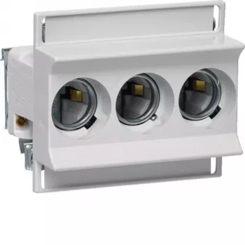 HAGER LD02K63-3SS portafusibile in ceramica D02 63A 3 poli