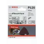 Bosch 2608621688 carta abrasiva delta grana 180, 93 mm, 5 pezzi