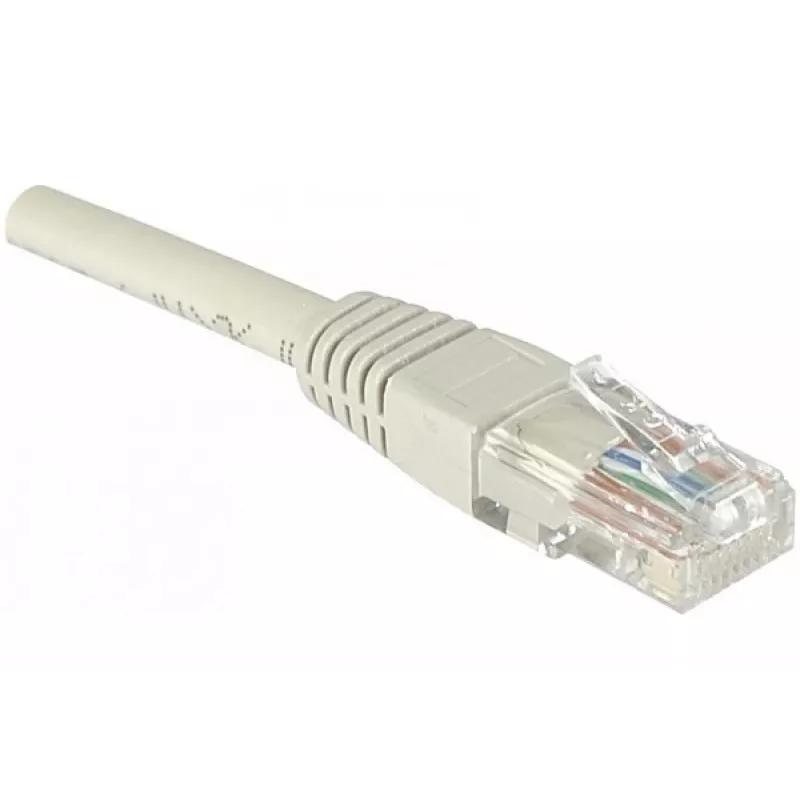 EXERTIS CONNECT cavo patch Cat6 U/UTP, RJ45, grigio, 1,5 m, Snagless, rame EXC240960