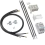 HAGER universZ kit di equipaggiamento quadro contatore 1 posto PV ZY01PV
