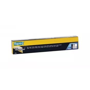 RAPID TOOLS chiodi a testa D zincati a caldo e resinati per caricatore tipo 32, 50 mm, legatura 34°, per carpenteria e falegnameria – 1 confezione (40104408)