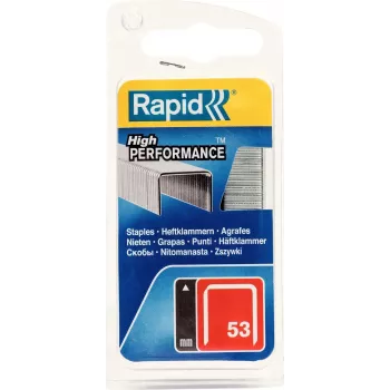 RAPID TOOLS Punti a filo sottile Tipo 53 6 mm acciaio zincato, confezione da 1250 40109502