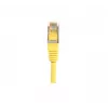 EXERTIS CONNECT Cavo patch Cat.5e F/UTP, giallo, 0,5 m, Slim Bend Protection 847161