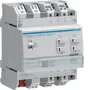 Hager TYAS604D Attuatore KNX Secure per commutazione/tapparelle 4/2 canali 16A C-Load