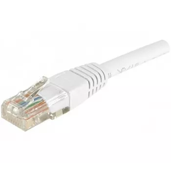 EXERTIS CONNECT Cavo patch CAT.6 U/UTP, 2 m, bianco, RJ45, protezione linguetta 246785