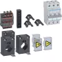 HAGER ZY2505LM set trasformatore di corrente 250/5 A, classe 1, 2,5 VA