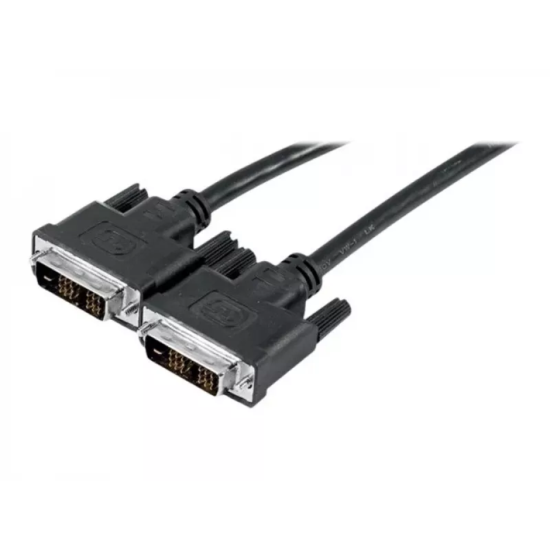 EXERTIS CONNECT cavo monitor DVI-D Single Link, maschio-maschio, 18+1 pin, 1,0 m, nero 127471