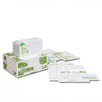 GPV ERAPure 3303 busta C5 (162 x 229 mm), senza finestra, 80 g/m², carta 100% riciclata, bianca, senza cloro