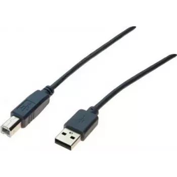 Exertis Connect 532408 cavo USB 2.0, USB-A a USB-B, 1,8 m, grigio